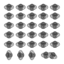 2X(30 Packs Hearing Aid Domes Open for  Hearing Aid Domes Middle Size2463