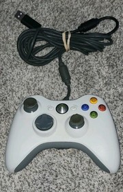 Xbox 360 512mb Console W Corded Controller & All Hook Ups Tested Read 