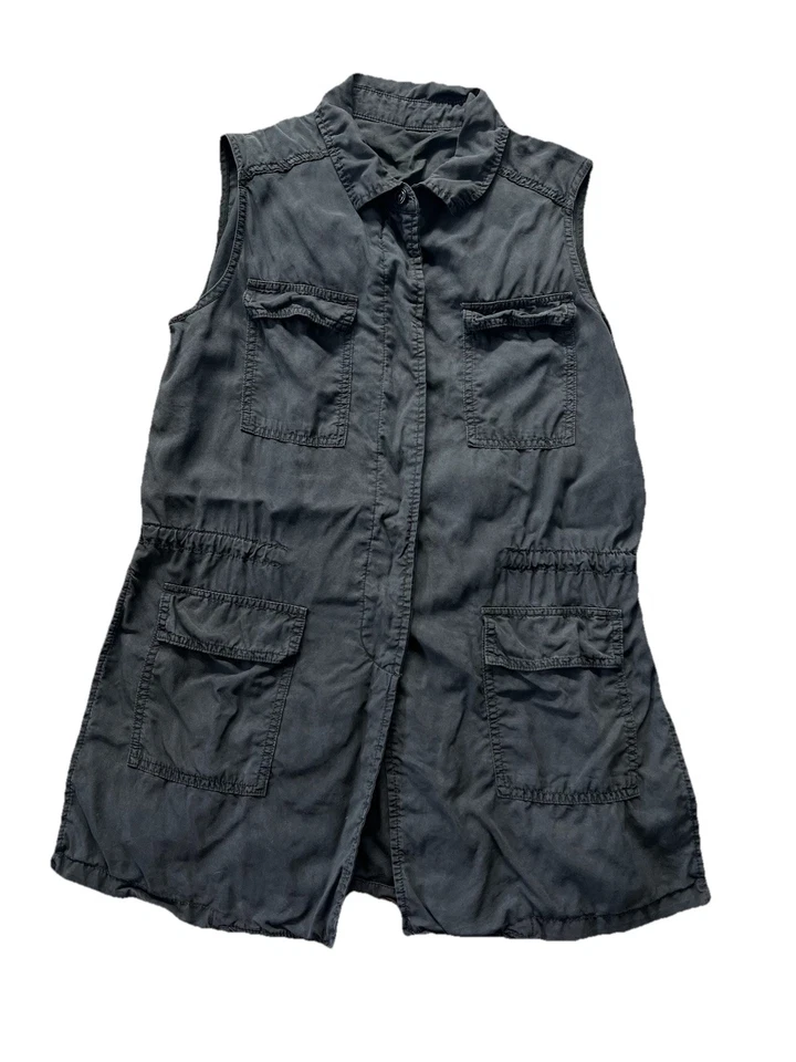 Chaleco túnica ligero Buffalo David Bitton para mujer pequeño cargo Gorpcore utilitario Foto 2 de 4