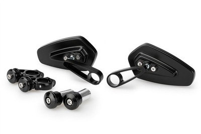 Puig Black MP2 Bar End Mirror Universal