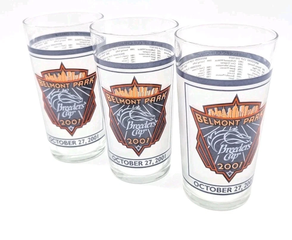 JRA グラス　2001 Classic Winners Breeders' Cup Horse Racing Fan Glasses for sale | eBay