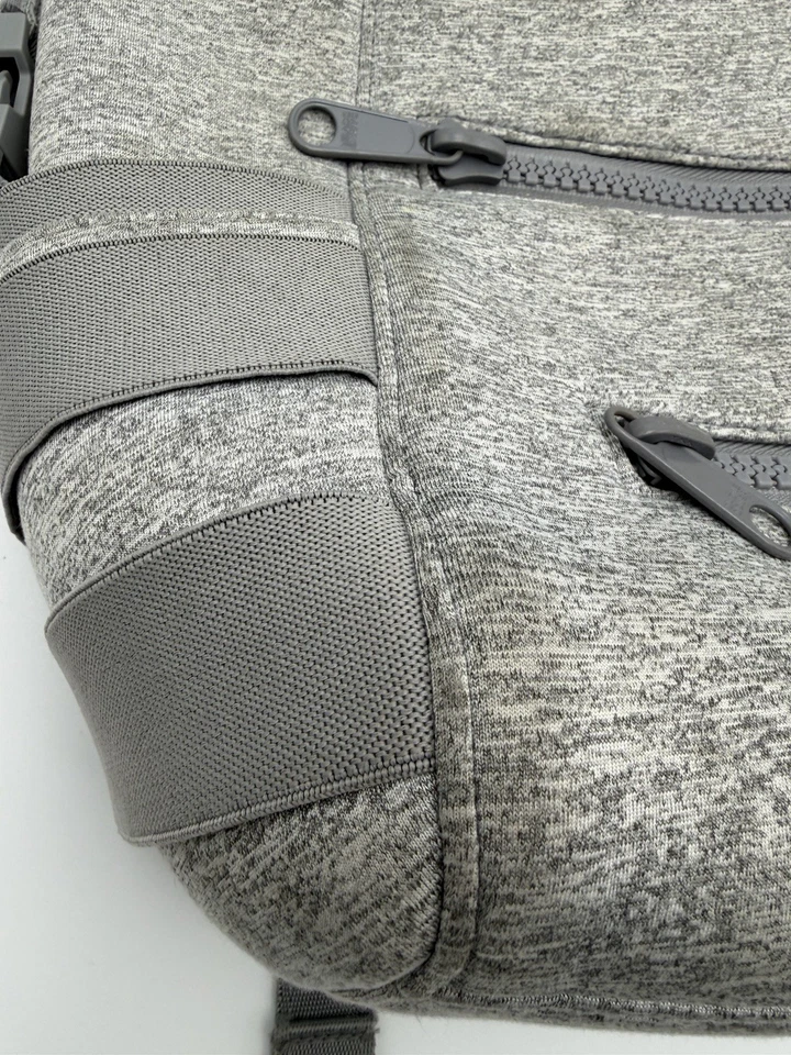 Рюкзак для подгузников Dagne Dover средний индийский неопреновый цвет - вересковый серый - Изображение 3 из 4