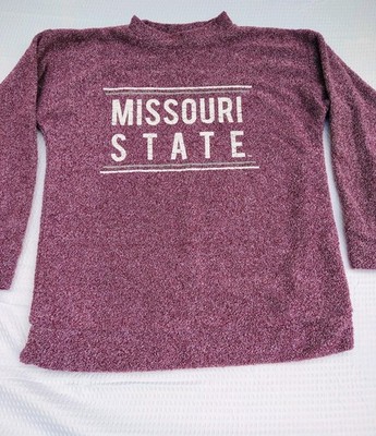 Missouri State University Bears  Medium Woolly Threads Maroon SweatshirtMade USA