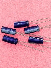 22uf 35v Nichicon VX 85°C Electrolytic Capacitors (Pack of 25)