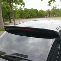 Heckspoiler Dachspoiler FüR Peugeot 206 1999-2010 Hinten Spoiler ABS Grundiert