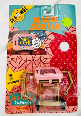 Magic Screen Figure Matchbox 1988 Pee Wee Herman Pee Wee's Playhouse Vintage NEW