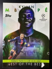 2023-24 Topps UEFA Club Competitions Soccer Best of the Best- Kylian Mbappe