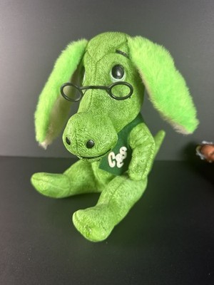 Vintage 1970s C&S Bank Green Aardvark, Animal Fair Green Coin Bank Rare