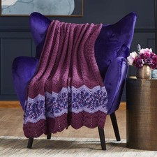 Herrschners  Northern Lights Afghan Crochet Kit