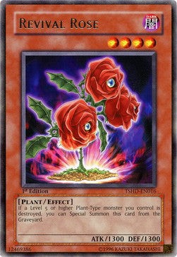 YuGiOh Revival Rose TSHD-EN016 Rare Englisch NM unl.