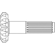CE18278  Combine Drive Gear Pinion Shaft Fits JD CTS 9400 9410 9450 9500 9510 +