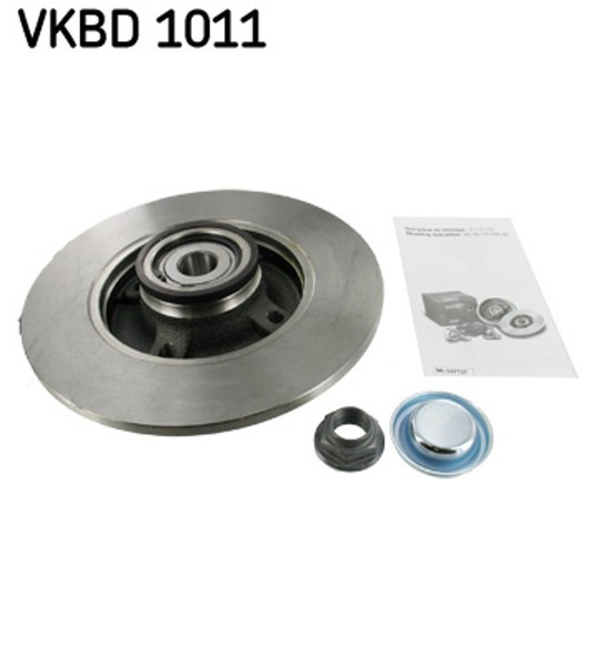 2X Bremsscheibe SKF Vkbd 1011 FüR Peugeot CitroËN 3E 3A 307 C4 SW Break 3H CC 3B-image