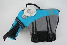 Vivaglory Sports Medium Dog Life Preserver Jacket Rescue Handle Reflective