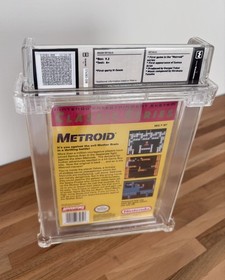 Nintendo NES Metroid NEW, sealed, very rare, WATA 9.2A+ (!)