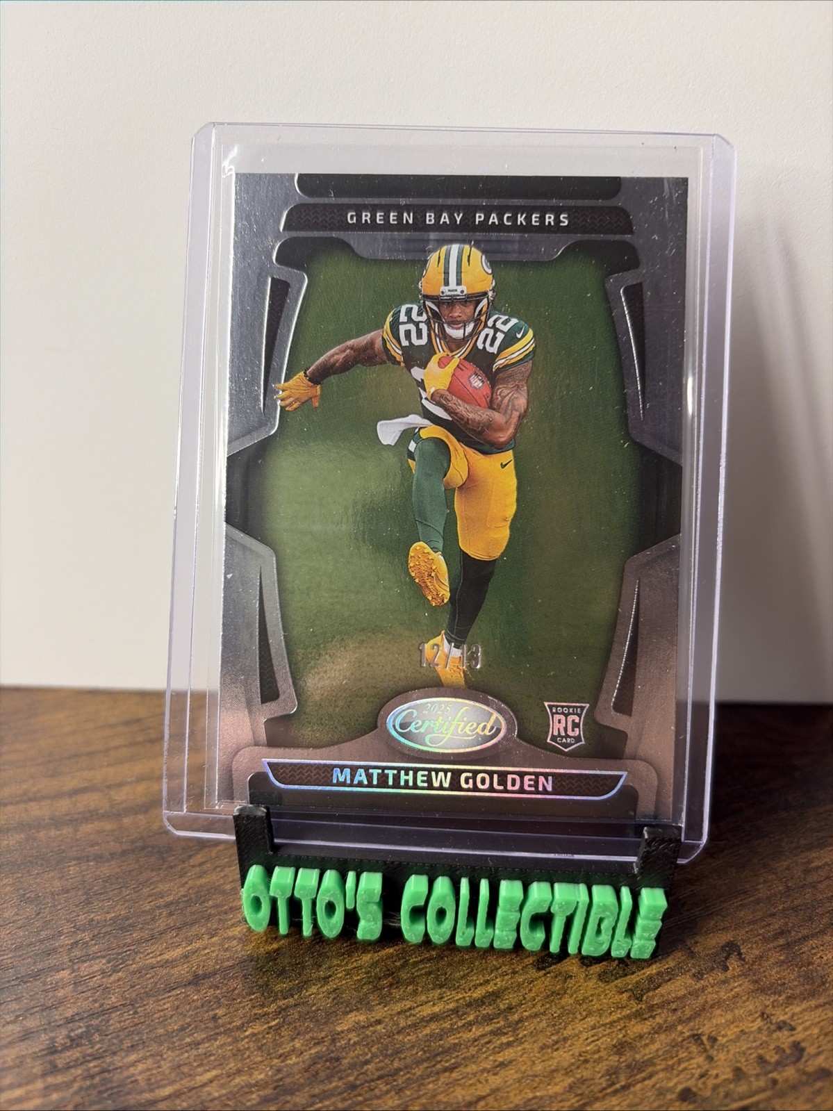 2025 Panini Certified Football - Matthew Golden Silver /13 #116 (RC) GB Packers