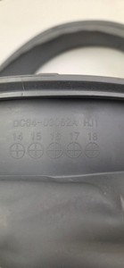 Türmanschette Türdichtung Gummidichtung DC64-03052A Waschmaschine Samsung