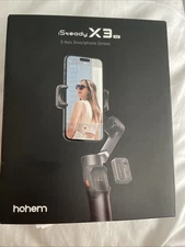 AOCHUAN Smart XE Kit 3-Axis Gimbal for Smartphone w/RGB Magnetic Fill Light -NEW