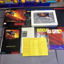 Top Gear 2 SNES Full Cib