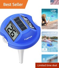Easy Read Solar Pool Thermometer - Reliable Temperature Measurement for Pools