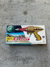 X-Ray Gun Friction Toy Gun Vintage Retro Space Toy Japan