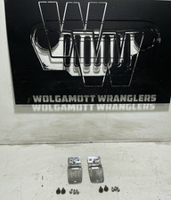 Aftermarket Stainless Left Right Hood Hinges W Bolts 97-06 Jeep Tj Wrangler