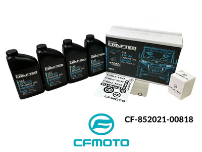 CFMOTO Oil Change Kit 5W-40 Semi-Synthetic CF-852021-00818 CFORCE UFORCE ZFORCE