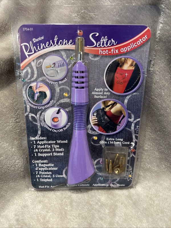 Darice Rhinestone Setter Hot Fix Applicator Wand - new, unopened package