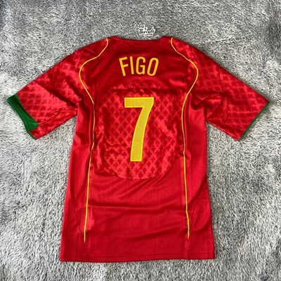 Nike Luis Figo Portugal 2004 Reissue Soccer Jersey Size Small Men