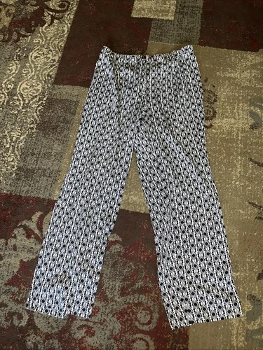 Talbots pants black white 16W 