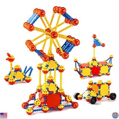 Lot de 480 jouets de construction STEM en paille - Jouets éducatifs Lot de 480 jouets de construction STEM en paille - Jouets éducatifs