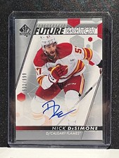 UD 2022-23 SP Authentic Nick DeSimone Future Watch Autographed /999