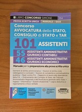 Simone Manuale Concorso Avvocatura di Stato Consiglio e TAR Assistenti Istruttor