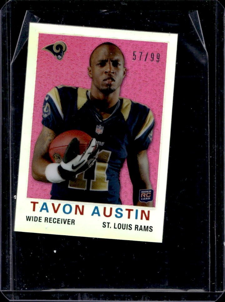 Tavon Austin Topps Chrome 1959 Topps Mini #10 Prizm Refractor