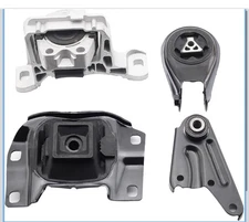 4PCS Engine Motor Mount Transmission Mount Set Compatible with Mazda 3 2004