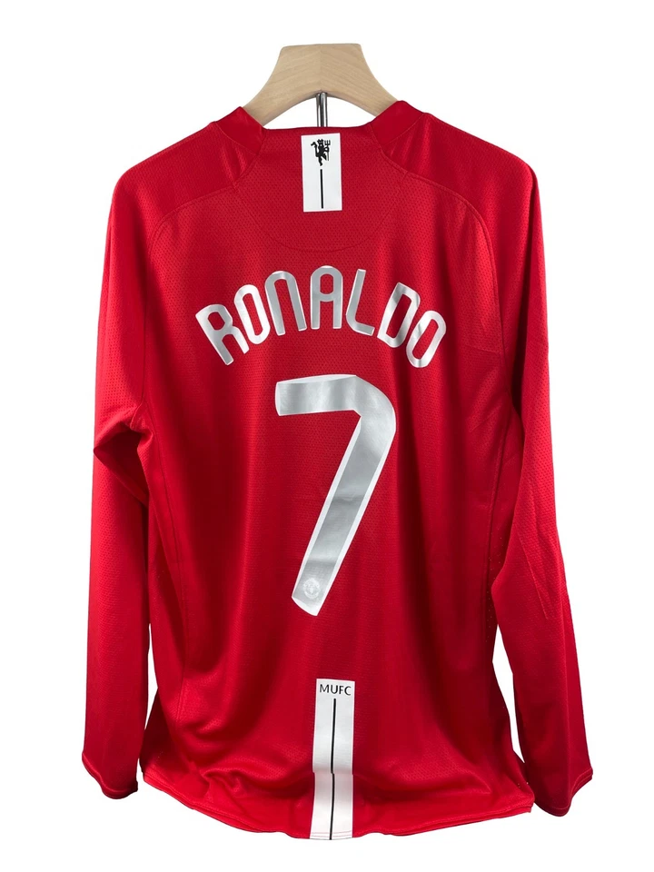 Camiseta local de la final de la Champions League del Manchester United 2008 - Cristiano Ronaldo Foto 3 de 4