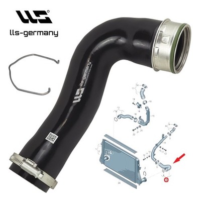 Turboschlauch Ladeluftschlauch für VW Passat B6 Variant (3C5) 2.0TDI 1K0145832N