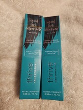  2 - Thrive Liquid Lash Extensions Mascara 0.38oz Each SEALED Brynn Rich Black