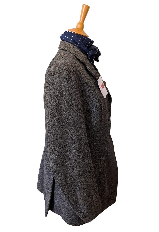 Caldene Belvoir Keepers Veste en Tweed pour Femme Vert Vert 86,4 cm