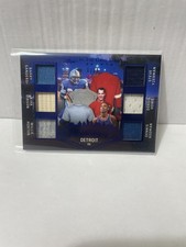 Leaf In The Game Used Barry Sanders Gordie Howe Yzerman Rodman 6 Patch 1/35