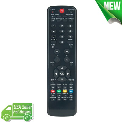 New HTR-D06A Replaced Remote Control for Haier TV LE19C600 LET32C800HF LET39C800