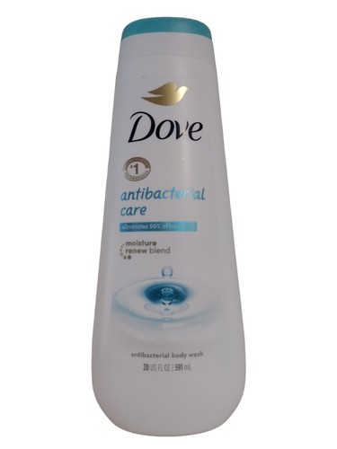 Dove ANTIBACTERIAL CARE BODY WASH Moisture Renew Blend Shower Gel JUMBO 20 fl oz