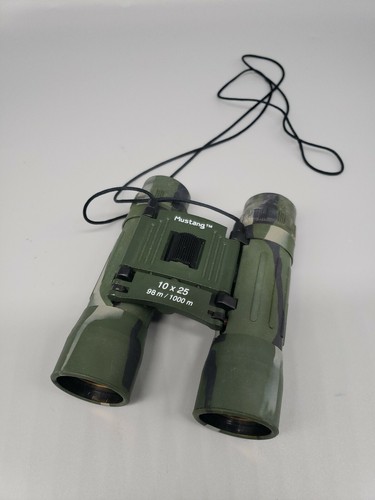 Mustang Outdoors Camouflage Binoculars - Ruby Lenses 10 x 25 - 98m/1000m 0001 - 第 1/3 張圖片