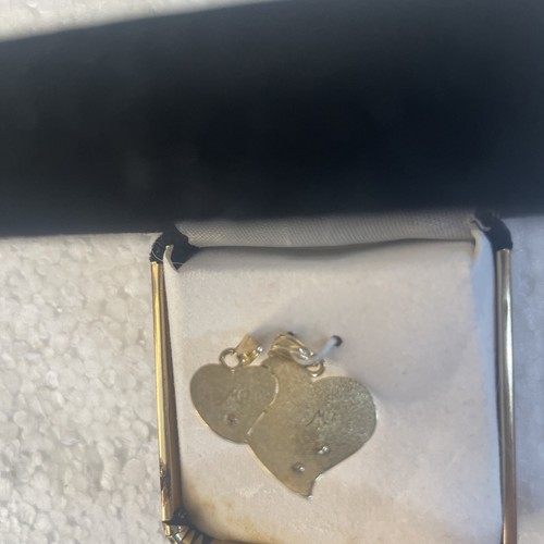 14K Yellow & Rose Gold Mommy & Me Pendant 2.04g Fine Jewelry Charms Brand New - Picture 3 of 6