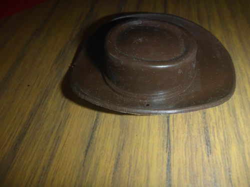 Vintage Marx West Brown Cowboy Hat Western Accessory Action Figure 12"