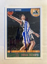 2013 Hoops Alexey Shved Autographed Card Minnesota Timberwolves #167 CB1849