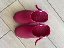 Ciabatte donna Calzuro Sanitaria rosse 36