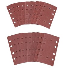 Hook + Loop Mixed Grit Sanding Pads Sheets Sander sandpaper 40 &ndash; 120 Grit