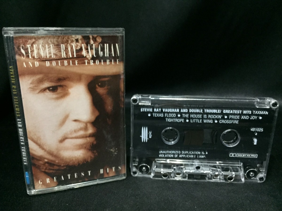 Stevie Ray Vaughan And Double Trouble Greatest Hits Cassette Tape