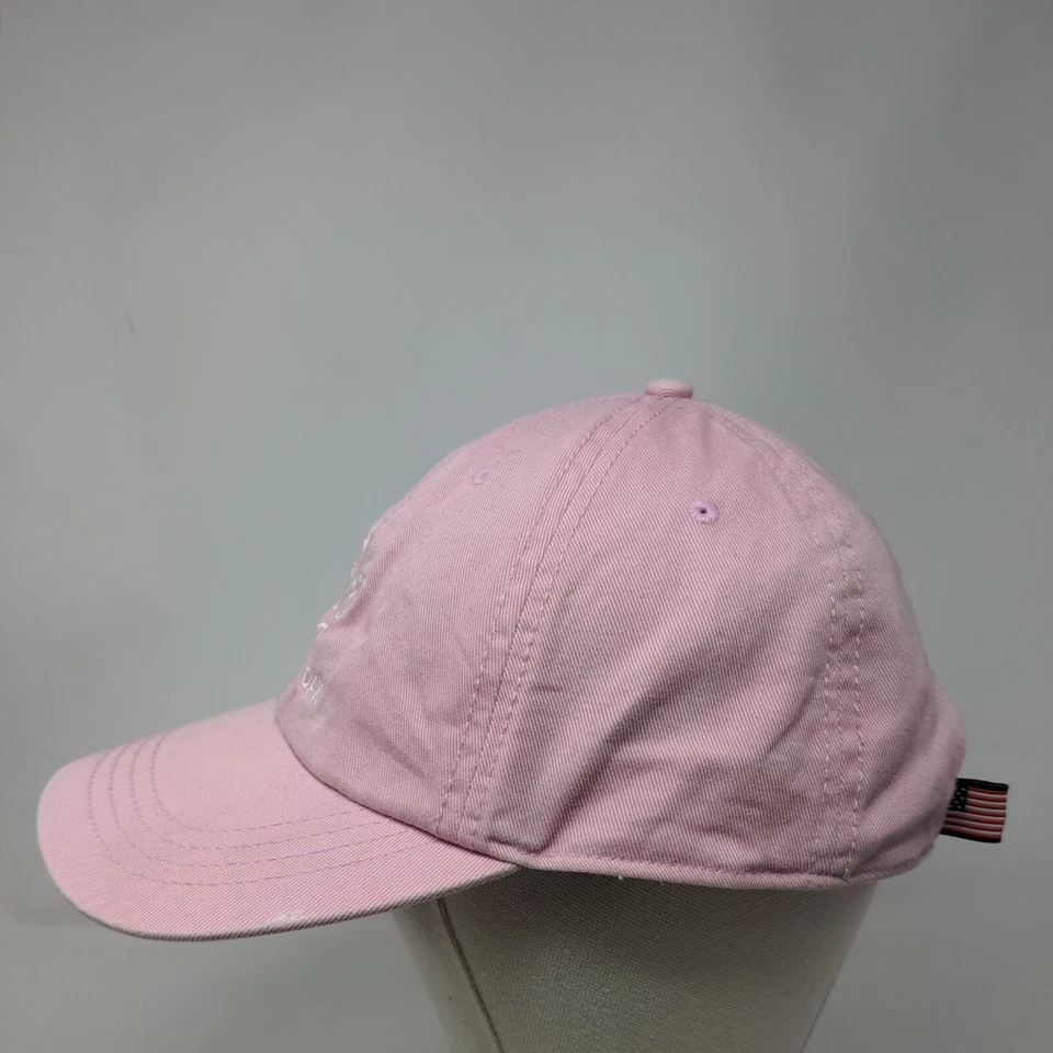 Poison Oak Slideback Hat Pink One Size Adjustable Embroidered Cobra - Image 3 of 4
