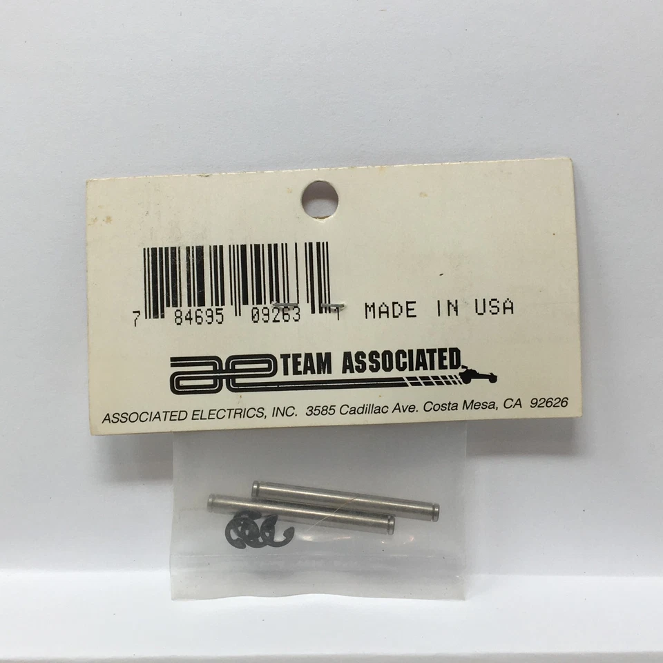 NEW RC Radio Controlled Part Team Associated ASC9263 B2 Rear Outer Hinge Pins - Image 2 of 2